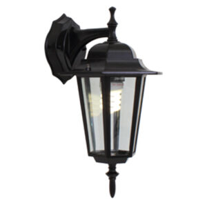 Eurolux Lantern 6 Panel D/Facing Blk