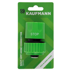 Kaufmann Connector Hose Shut Off 15mm