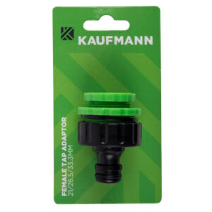 Kaufmann Tap Adaptor 1/2In-3/4In-1In