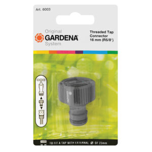 Gardena Tap Connector 16mm (5/8 Inch) Gd-0022