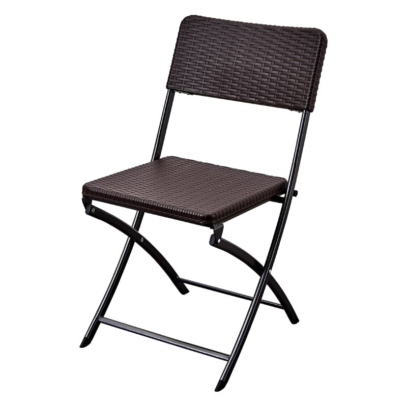 Kaufmann Chair Foldable Hdpe Brown