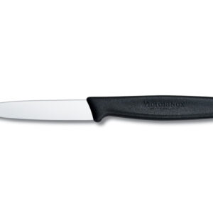 Victorinox Standard Paring Knife Plain Black - 8Cm