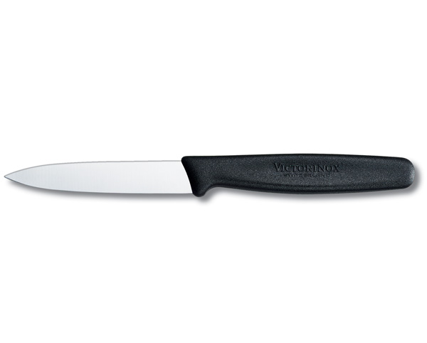 Victorinox Standard Paring Knife Plain Black - 8Cm