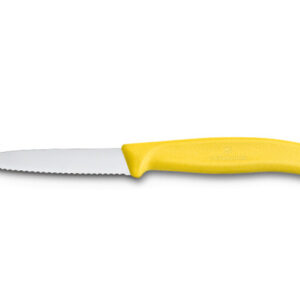 Victorinox Paring Knife Serrated Yellow 8Cm