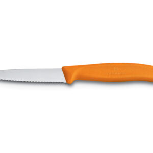 Victorinox Paring Knife Serrated Orange 8Cm