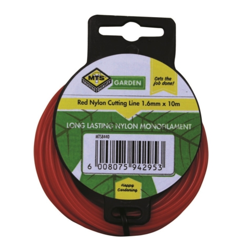 MTS Trimmer Line 10Mx1.6mm - Red | MTS8440