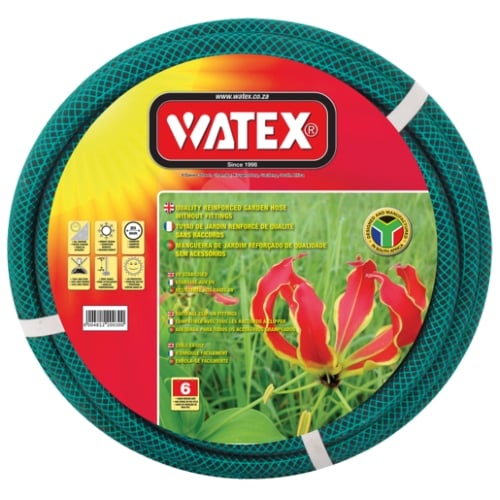 Watex Garden Hose + Fittings 20Mx12mm (1/2") | WAT12020F