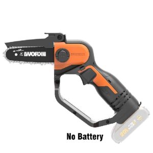 Worx One Handed Cordless Pruning Saw 20V Li-ion - Tool Only | WRX WG324E.9