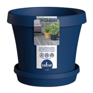 Sebor - Super Pot & Saucer Set 30cm - Classic Blue | FM457452