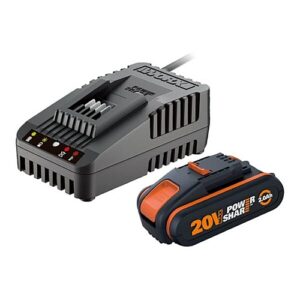 Worx 20V 2.0Ah Li-Ion Powershare Battery & Charger Kit | WA3601