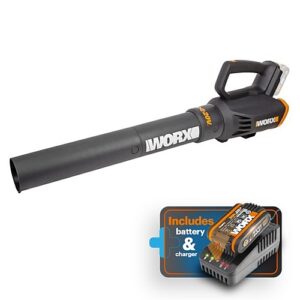 Worx 20V Cordless TURBINE Two Speed Leaf Blower + Battery & Charger | WG547E.9-BCSK
