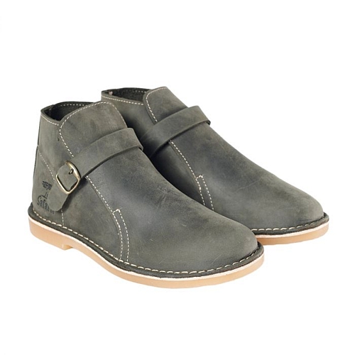 Bata Ladies Boots, Safari Cedar, Charcoal, Size 4 | B514420304