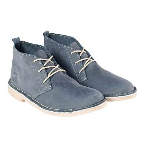 Bata Ladies Boots, Safari Nubuck, Blue, Size 5 | B554990105