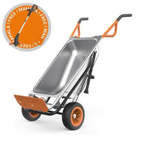 Worx Aerocart 8-In-1 Wheelbarrow + FREE 20V Line Grass Trimmer (Bare Tool)