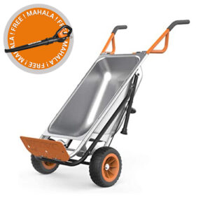 Worx Aerocart 8-In-1 Wheelbarrow + FREE 20V Compact Air Leaf Blower (Bare Tool)