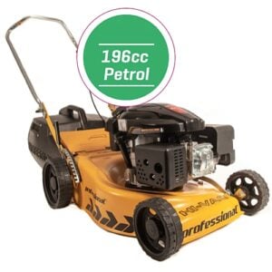 Rolux Professional Hi-Vac Rotary Petrol Lawnmower Loncin 196cc (6.5hp)