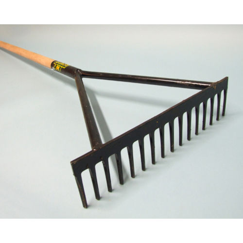 Lasher 16 Teeth Road Rake Wooden Handle Fg00055 - Tools4Garden