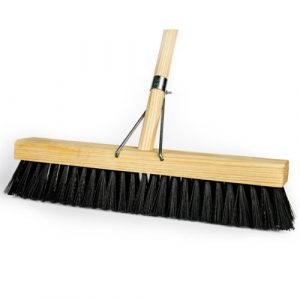 Broom Scrub With Wooden Handle 600mm Soft